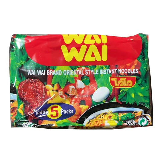 Waiwai 健力泡麵5包裝