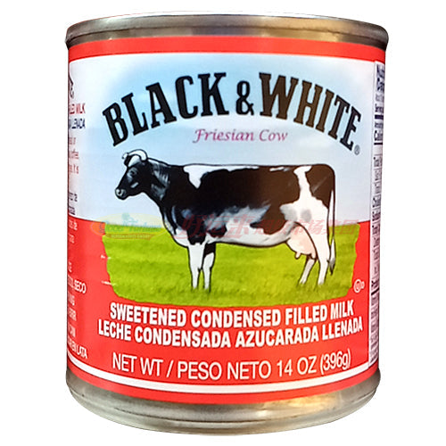 Black & White SWEETED CONDENSED MILK - 黑白炼奶 14 OZ