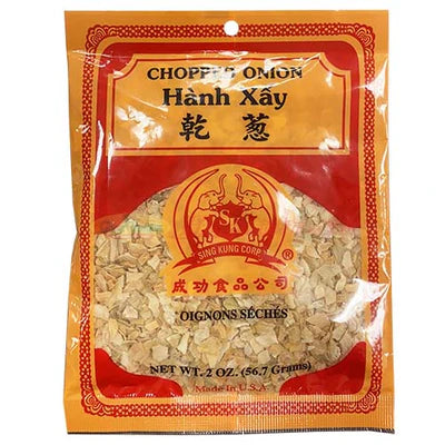 Sing Kung Corp Chopped Onion Hanh Xay - 成功食品公司 干葱 2oz (56.7g)