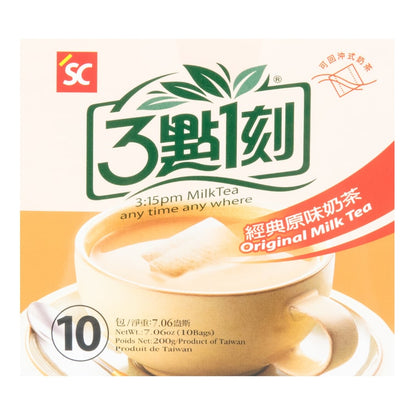 3:15PM Original Milk Tea 10Bags 200g - 3点1刻 经典原味奶茶10包入/200g