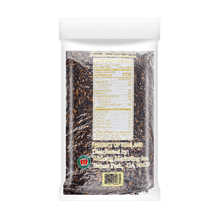 东之味长春黑糯米 - Asian Taste Black Glutinous Rice 5lbs