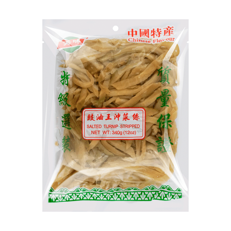 美味豉油王沖菜絲340g - MEIWEI Salted Turnip 340g