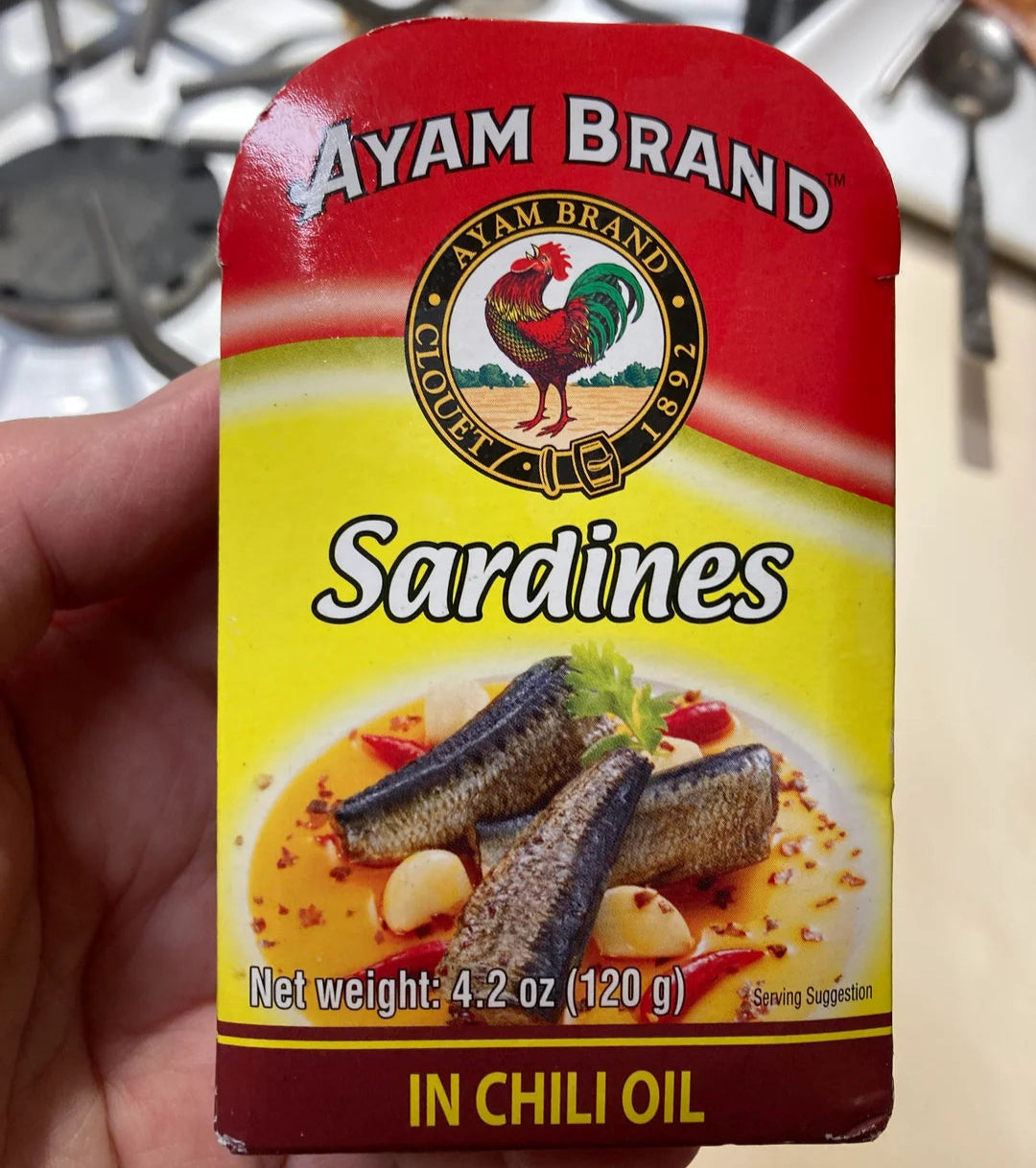 Ayam Brand Sardines in Chili Oil 4.2oz/120g