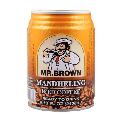 MR. BROWN Coffee Vanilla 240ml - 台灣伯朗三合一咖啡曼特寧風味240ml