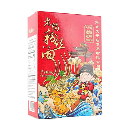 Plain Flavored Duck Vermicelli Soup 8.89 oz - 夫子廟遊味金陵老鴨粉絲湯原味252.2g