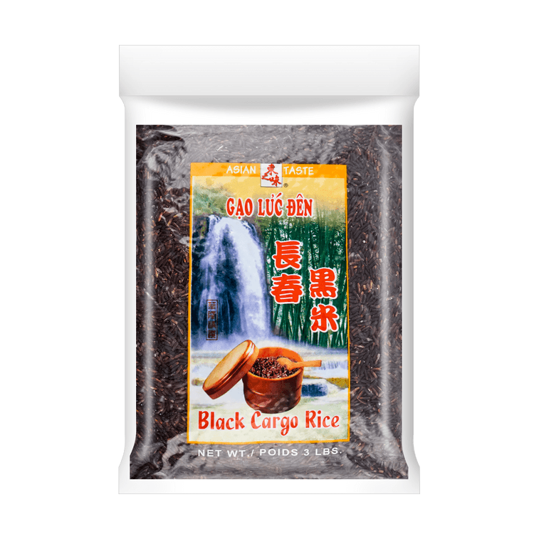 东之味长春黑米 - Asian Taste Black Cargo Rice 5lbs