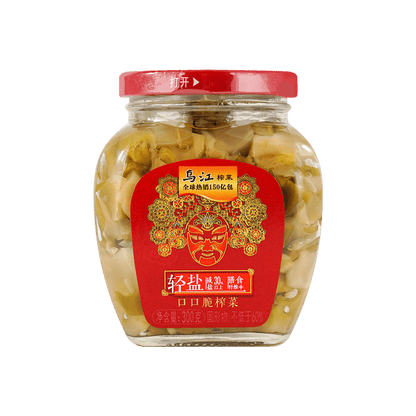 乌江榨菜 轻盐口口脆榨菜 300g - WUJIANG Preserved Vegetables In Chili Oil 300g