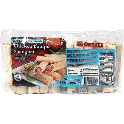 Orientex Chicken Lumpia Shanghai 32oz (2lbs)