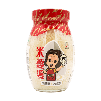 MIPOPO Sweet Fermented Rice 500g - 米婆婆 甜香酒酿 0%蔗糖脂肪 500g