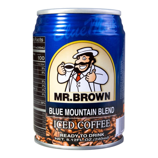 MR. BROWN Coffee Blue Mountain Blend 240ml - 台湾伯朗 三合一咖啡  蓝山咖啡 240ml