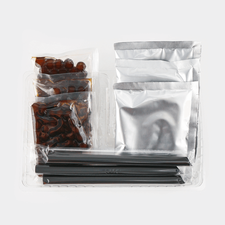 *POCAS* INSTANT BUBBLE TEA DIY KIT/ BROWN SUGAR 3PK - 黑糖速溶珍珠奶茶 3份装 255g