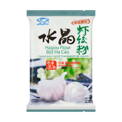 BAISHA Hagou Shrimp Flour - 白鲨 水晶虾饺粉 454g