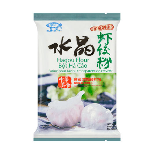 BAISHA Hagou Shrimp Flour - 白鲨 水晶虾饺粉 454g