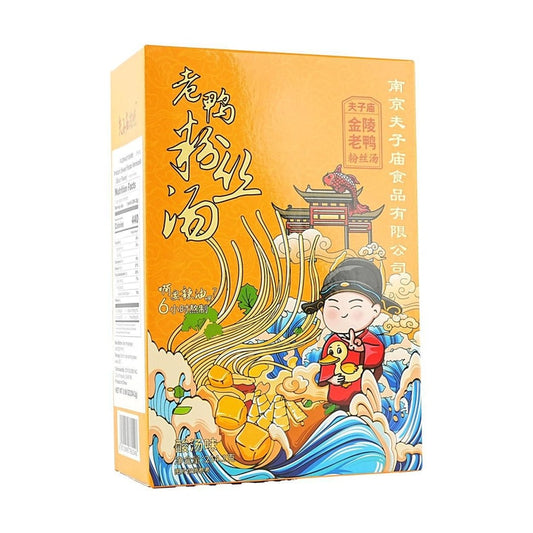 Sour Flavored Duck Vermicelli Soup 8.89 oz - 夫子廟遊味金陵老鴨粉絲湯酸湯口味254.2g