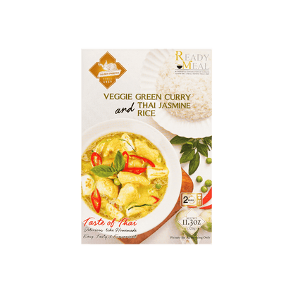 GOLDEN PHOENIX Veggie Green Curry W/ Rice 320g - 泰国绿咖喱风味饭