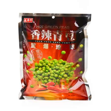 SHJ Spicy Green Peas 240g - 盛香珍香辣青豆