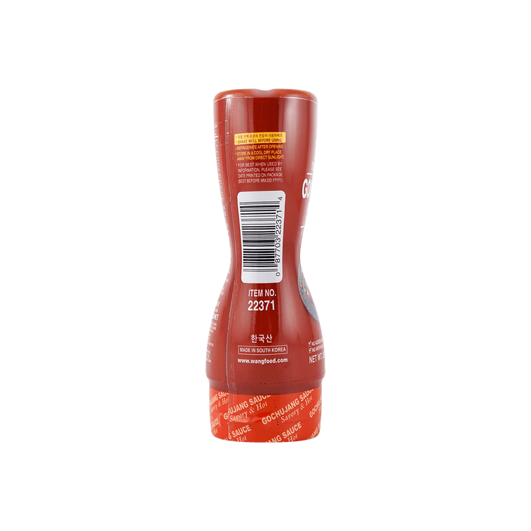 WANG Spicy Korean Gochujang Chili Sauce, 12.69oz - 韩国WANG 韩式辣椒酱 360g