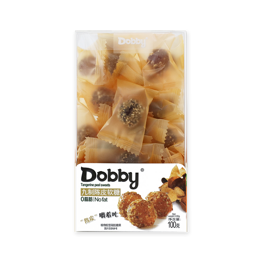 Dobby Soft Candy Fruit Flavored Candy - Dobby九制陈皮软糖 100g