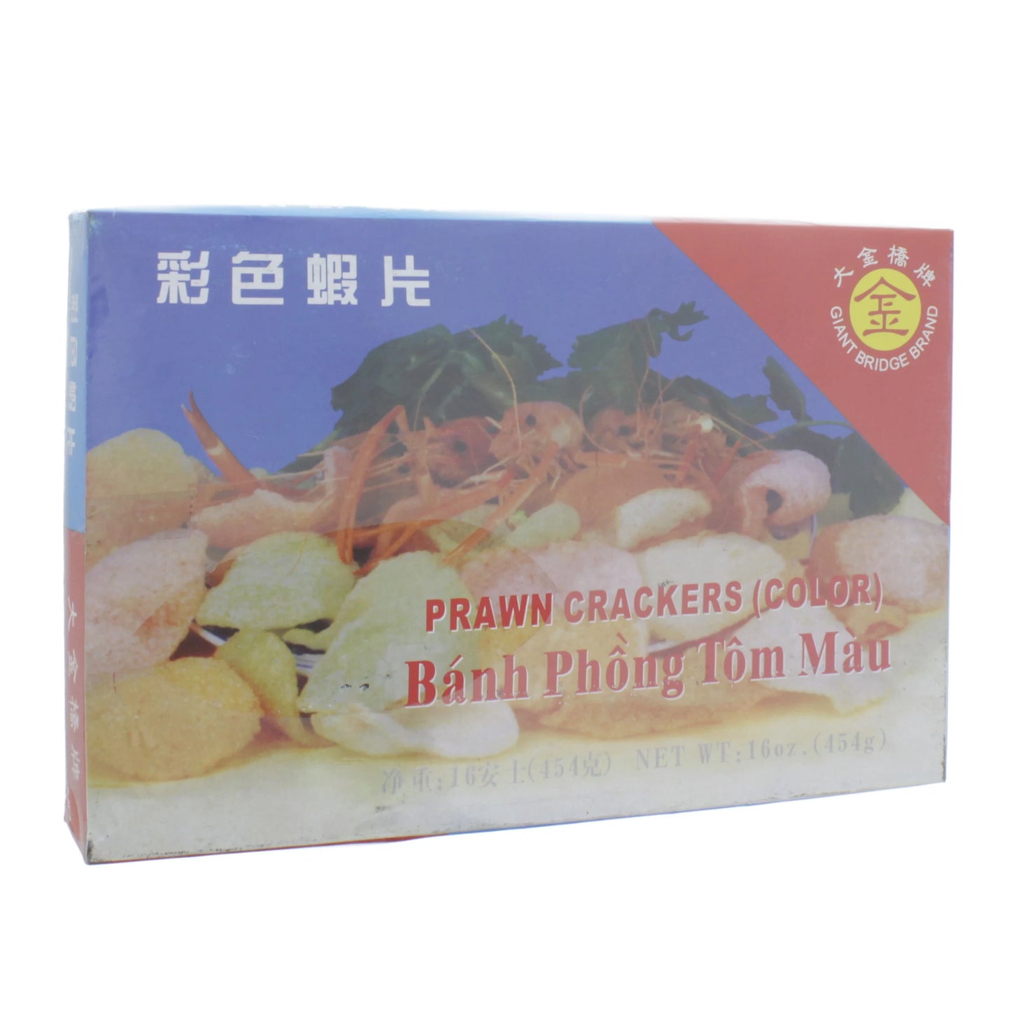 Giant Bridge Prawn Crackers (Color)  - 大金桥牌彩色虾片