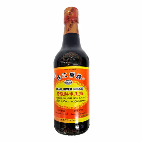 Pearl River Bridge Delicious Light Soy Sauce 16.9 fl oz - 珠江橋牌特級鮮味生抽500ml