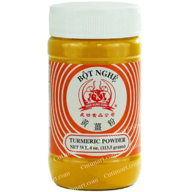 成功食品公司黃薑粉- Sing Kung Bot Nghe Turmeric Powder, 4 oz