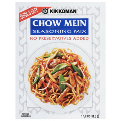 Kikkoman CHOW MEIN Seasoning Mix 1 oz - 日本万字 炒面调味料 28.3g