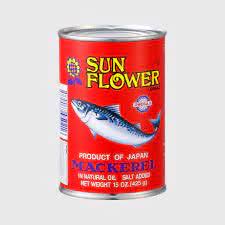 Sunflower Brand Mackarel 15oz/425g - 鯖魚罐頭