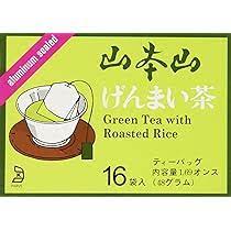 Yamamotoyama Genmai-cha Green Tea with Roasted Rice Tea Bag 16x2g - - 山本山玄米茶茶包