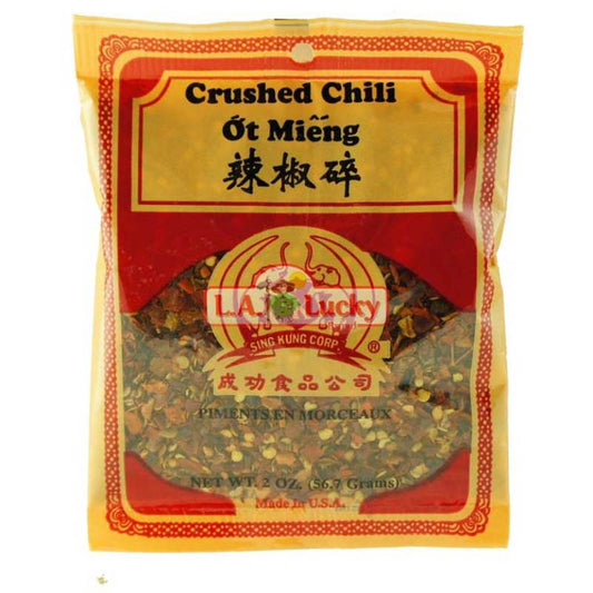 SK OT MIENG crush chili - 成功食品公司 辣椒碎 2oz (56.7g)