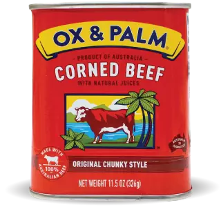 Ox & Palm Corned Beef 326gm - Ox & Palm 午餐肉