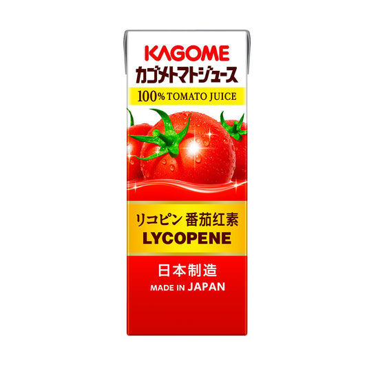 KAGOME TOMATO JUICE 6.76 FZ - 日本可果美 番茄汁 200ml