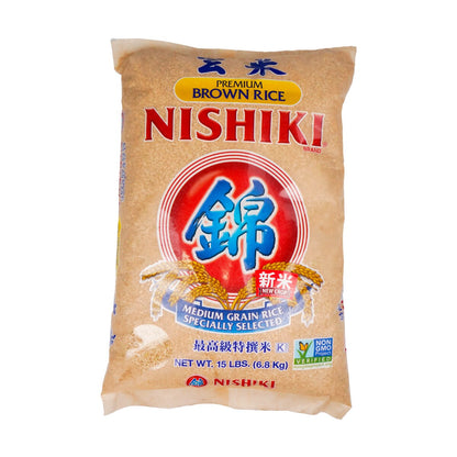 錦字最高級特選米玄米（糙米） 15磅- NISHIKI Brown Rice 15 lbs