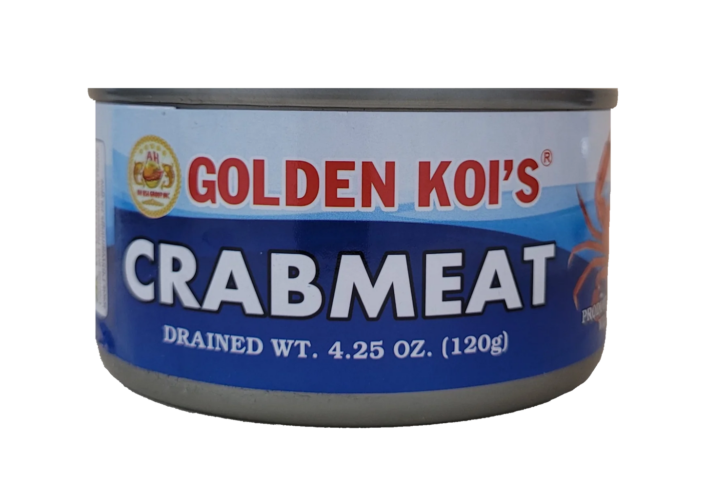 Golden Koi's Crab meat 120g - AH 蟹肉罐头