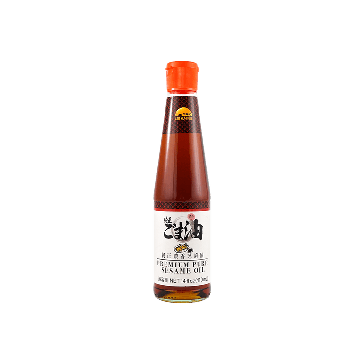 LEE KUM KEE Premium Pure Sesame Oil, 410ml - 香港李锦记 純正濃香芝麻油 410 毫升