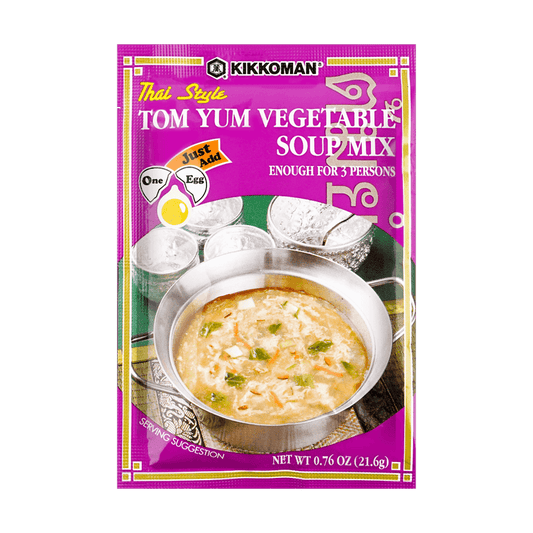 Kikkoman Tong Yum Vegetable Soup Mix 21.6g - 日本万字 冬阴功蔬菜汤料 21.6g