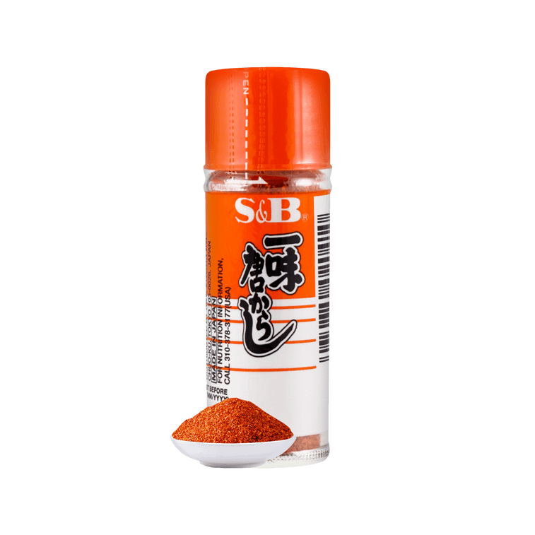 S&amp;B Chili Powder Ichimi Togarashi 14g - 日本S&amp;B 一味辣椒粉14g