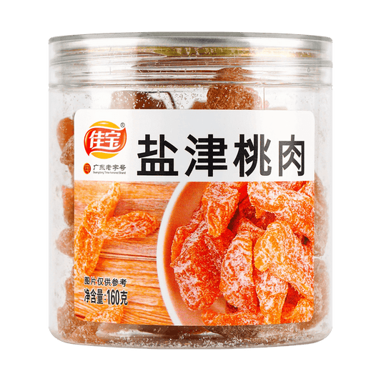 佳宝 盐津桃肉 160g