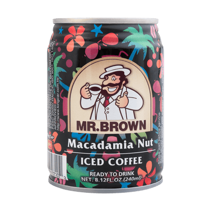 MR. BROWN Coffee Macadamia Nut Flavor 240ml - 台湾伯朗 三合一咖啡  夏威夷果风味 240ml