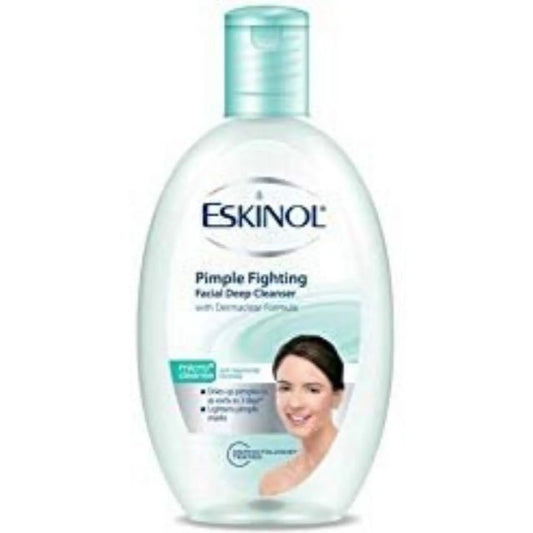 Eskinol Pimple Fighting Facial Deep Cleanser 225mL - 洗面奶