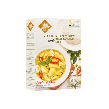 GOLDEN PHOENIX Veggie Green Curry W/Rice 320g - 泰国GOLDEN PHOENIX 绿咖喱风味饭