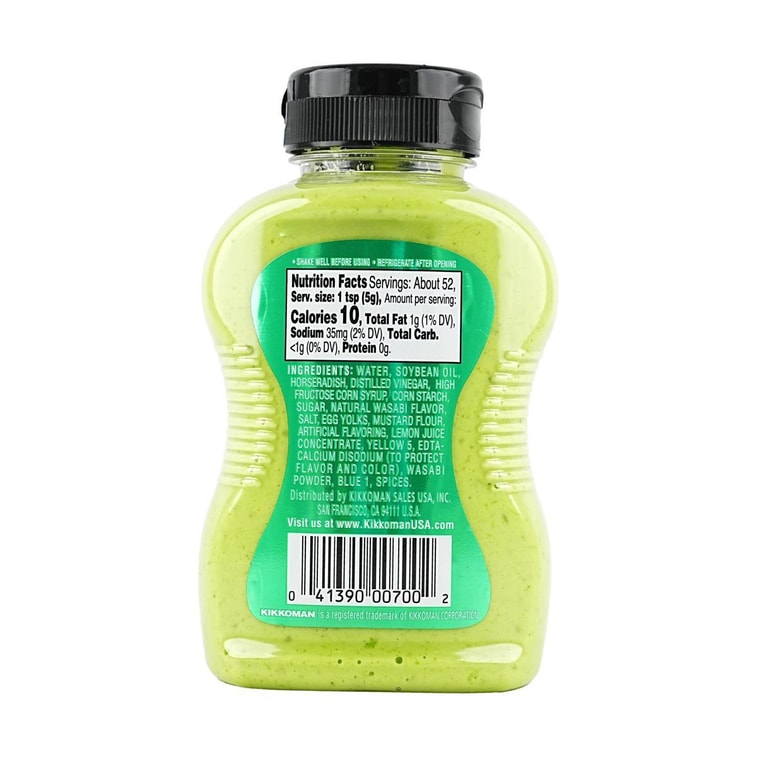 Kikkoman Wasabi Sauce 9.25 oz/262 g