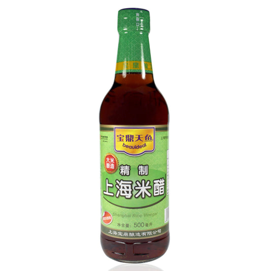 BEAUIDEAL SHANG HAI RICE VINEGAR - 天鱼 宝鼎 精制上海米醋 500ml