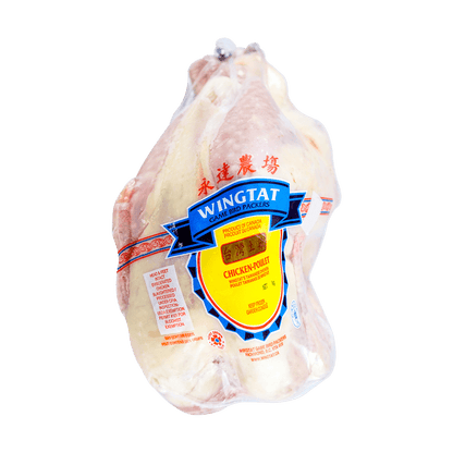 Wingtat Taiwanese Whole Chicken 2.2-2.5 磅 - 永達農場台灣土雞冷凍2.2-2.5 磅