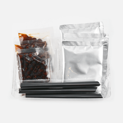 *POCAS* INSTANT BUBBLE TEA DIY KIT/ TARO 3PK - 紫薯速溶珍珠奶茶 3份装 255g