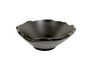 MLM BLACK SALAD BOWL 9" 黑色石纹斜口碗