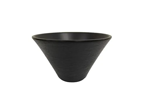 MLM BLACK BOWL 7" - 黑色石紋圓碗