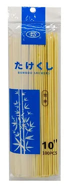 #801812 BAMBOO BBQ SKEWERS-10" 竹串/燒烤竹串