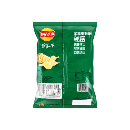 Lay's Potato Chips Japanese Seaweed Flavor - 乐事薯片 岩烧海苔味 135g