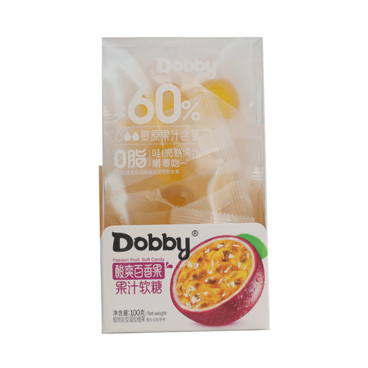 Dobby Soft Candy Fruit Flavored Candy - Dobby百香果软糖100g