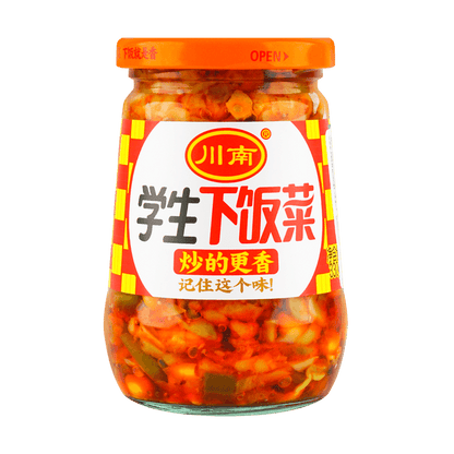 川南學生下餐330g - CHUANNAN Spicy Pickled Vegetables, 11.64 oz